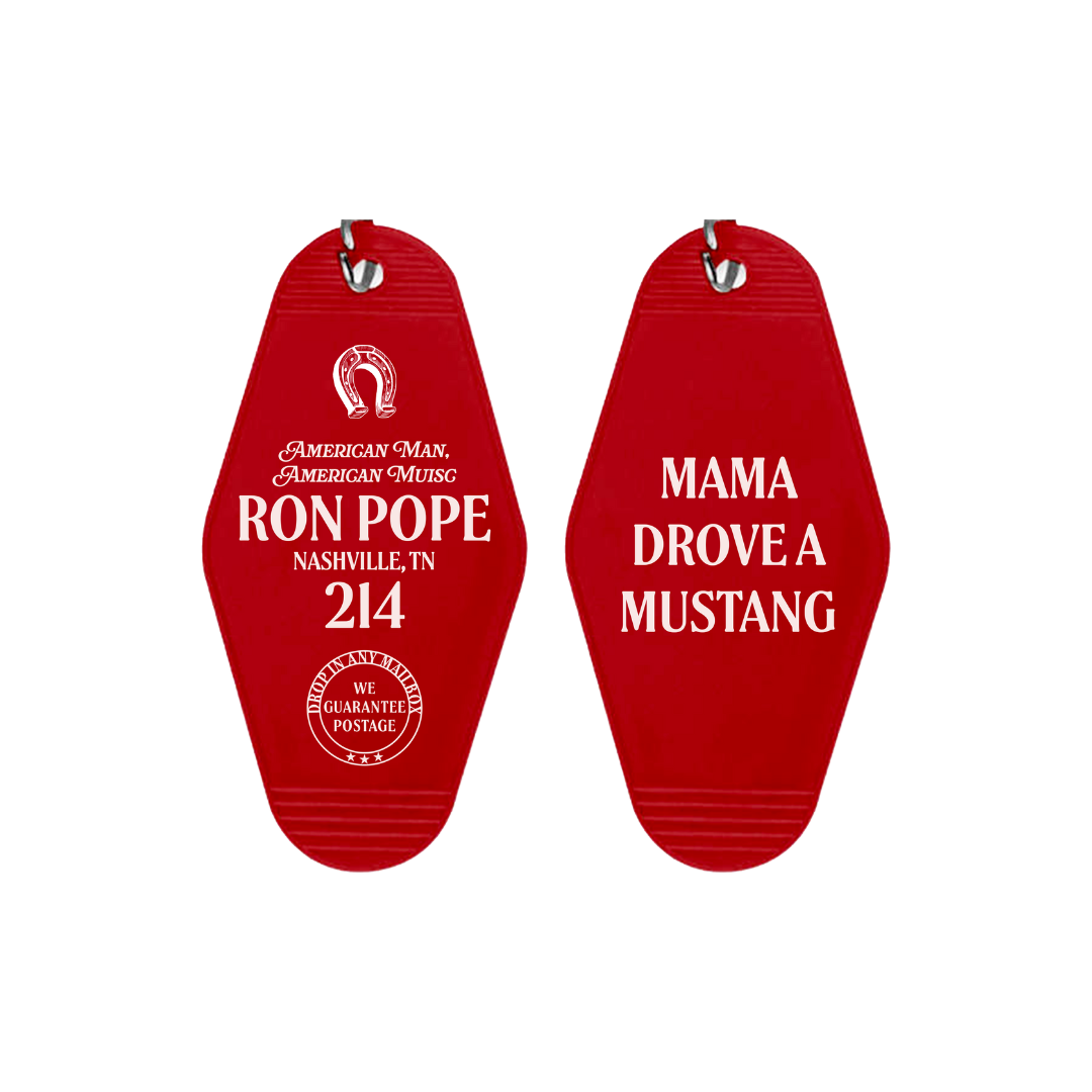 American Man, American Music Keychain
