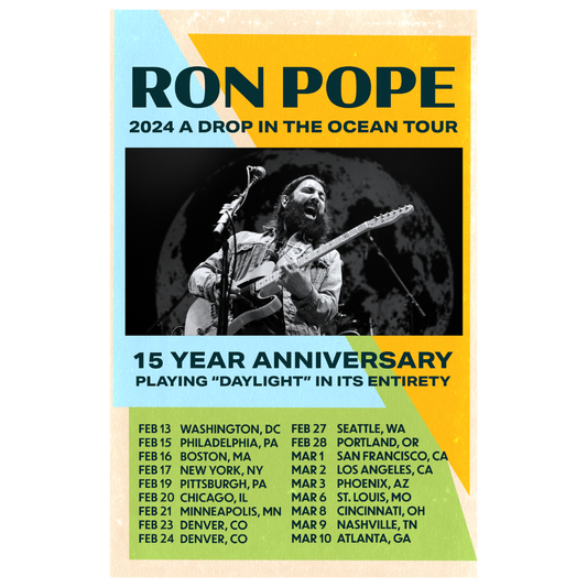A Drop In The Ocean Tour Poster