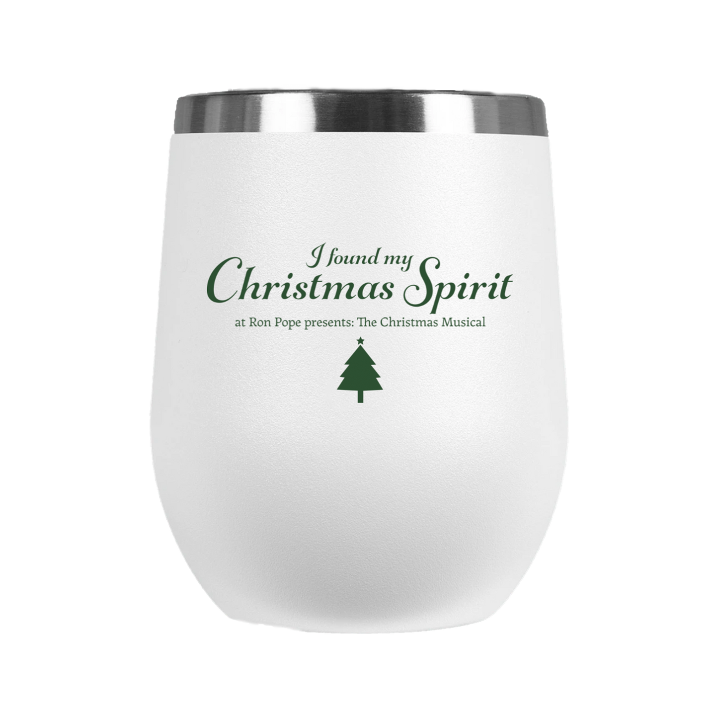 Holiday Wine Tumbler